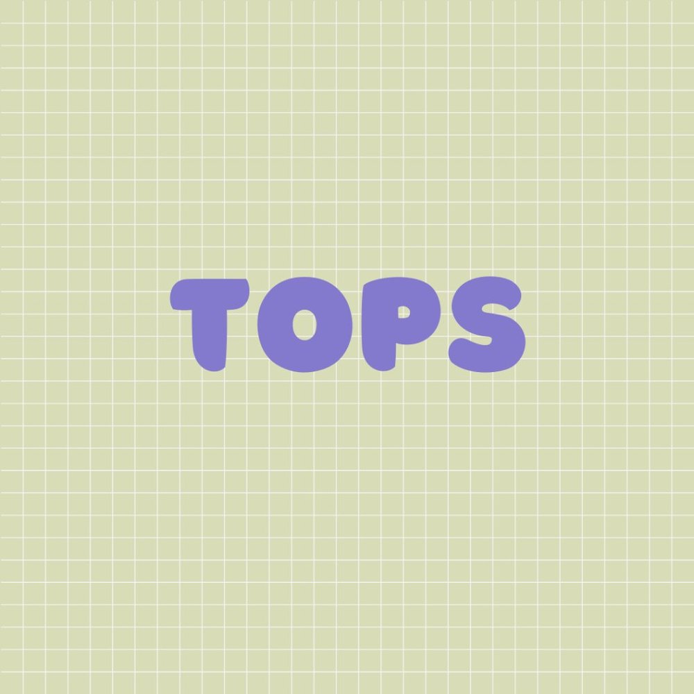✿ Tops ✿